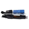 Fast connector MM SC 62.5 fiber optic connector / SC upc field assembly fiber fast connector